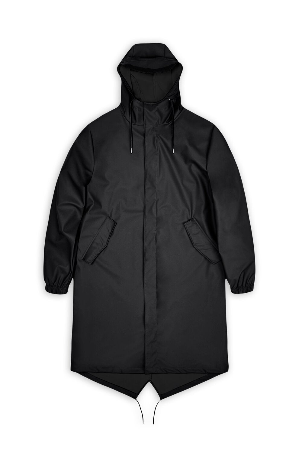Fishtail Parka regnjakke - sort